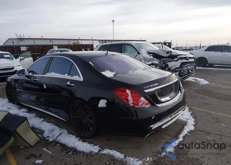 2014 Mercedes-Benz S 63 Amg 4Matic z USA, uszkodzony, nr VIN WDDUG7JB0EA036834
